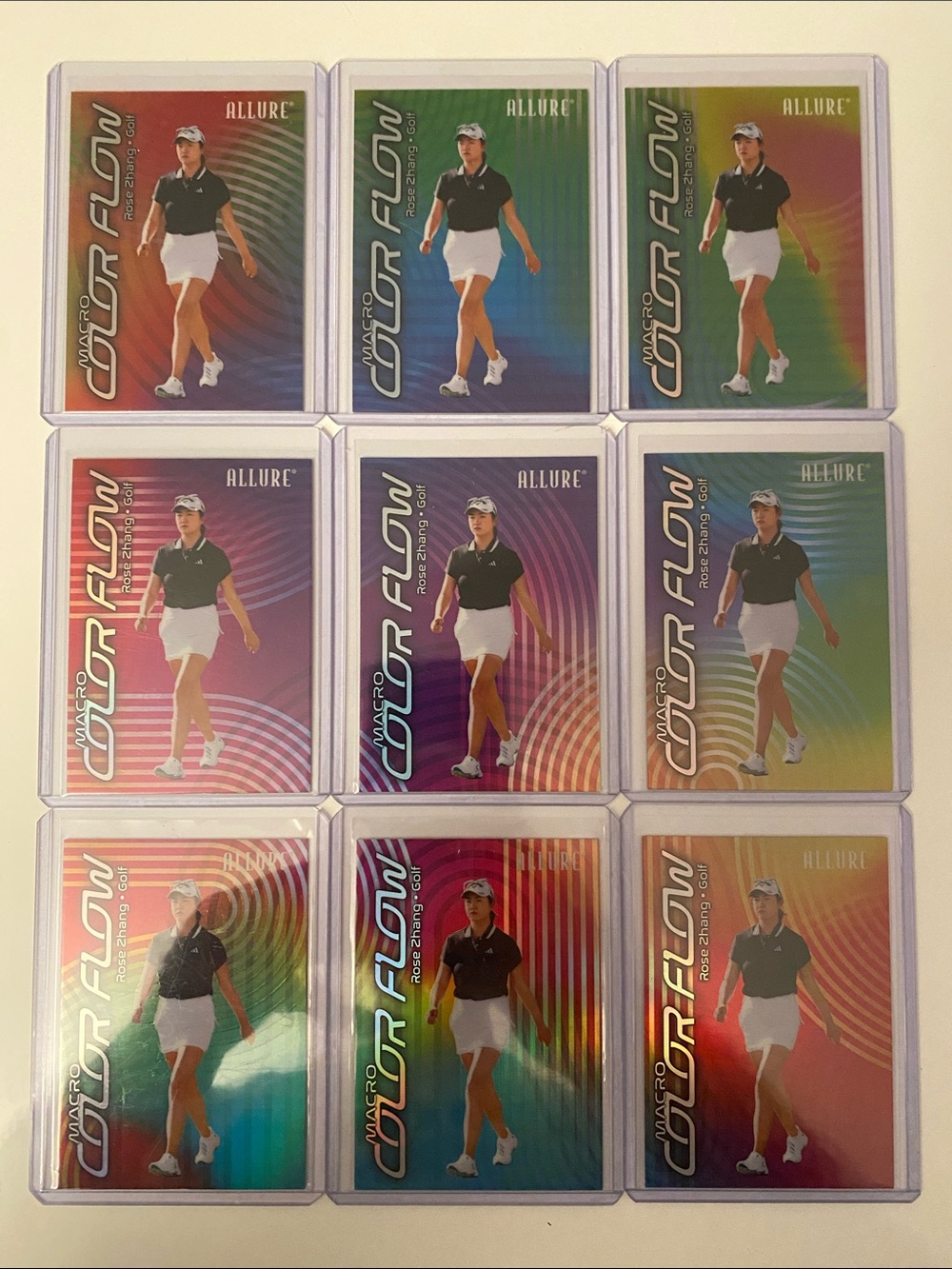 Rose Zhang Allure Macro Color Flow Set Complete CF1-CF9 Golf